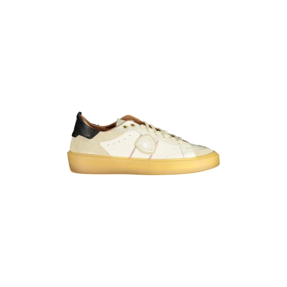 Blauer, Herren, Sneakers, Weisses Leder Herren Sneaker, Weiss, (43) - Bild 4