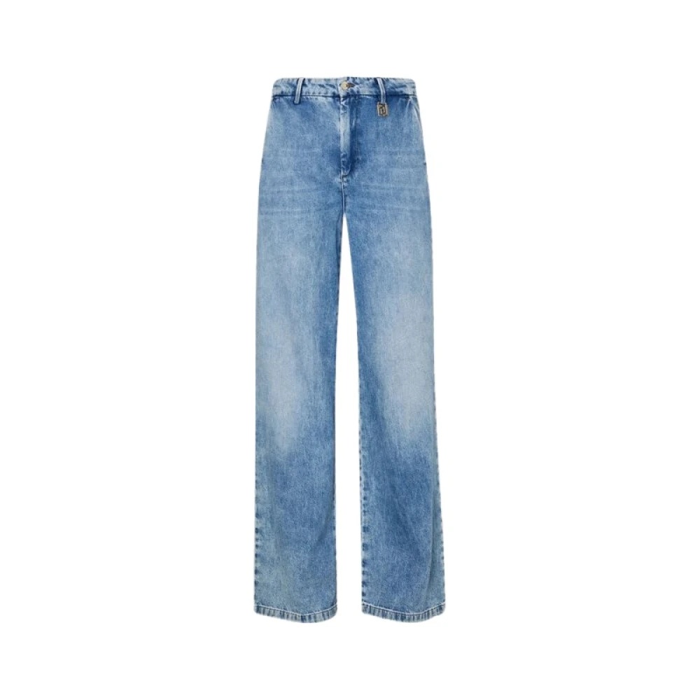 Liu Jo Damen Blau - Wide Jeans - Jeans - W28