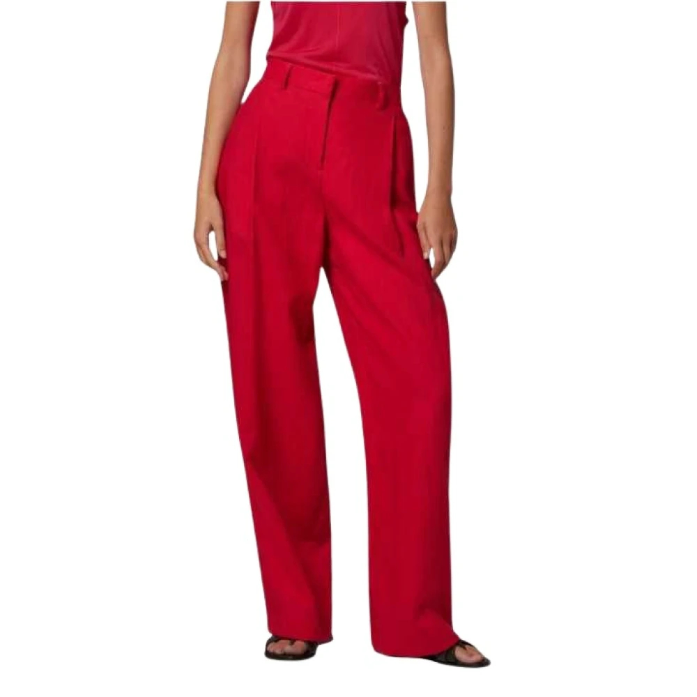 Paul Smith Damen Rot - Wide Hosen - Trousers - Xl