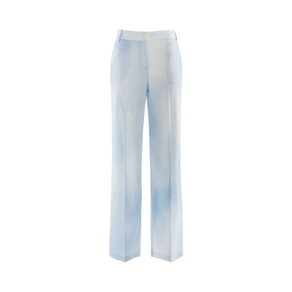 Nenette Damen Blau - Wide Hosen - Trousers - Xl