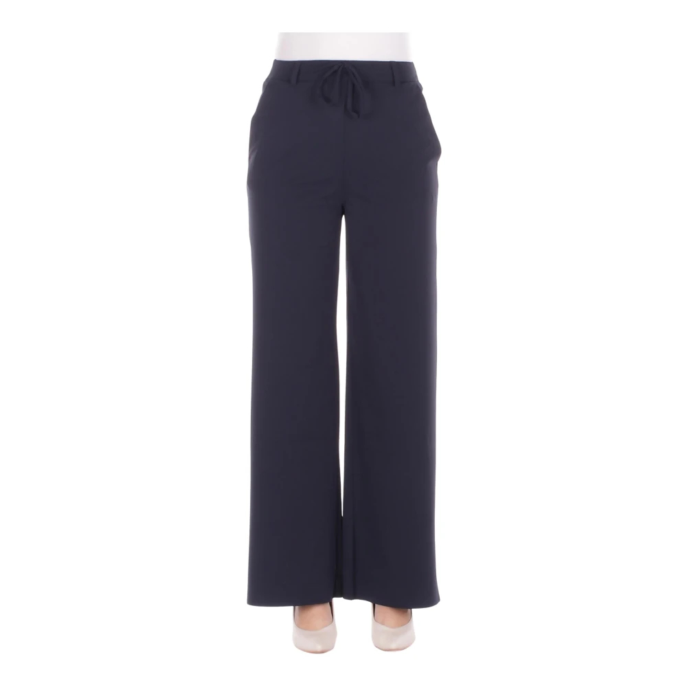 Max Mara Damen Blau - Wide Hosen - Trousers - L