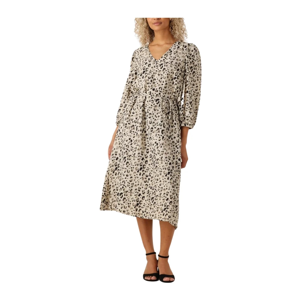 Moss Copenhagen , Damen, Kleider, Beige, S - Bild 4