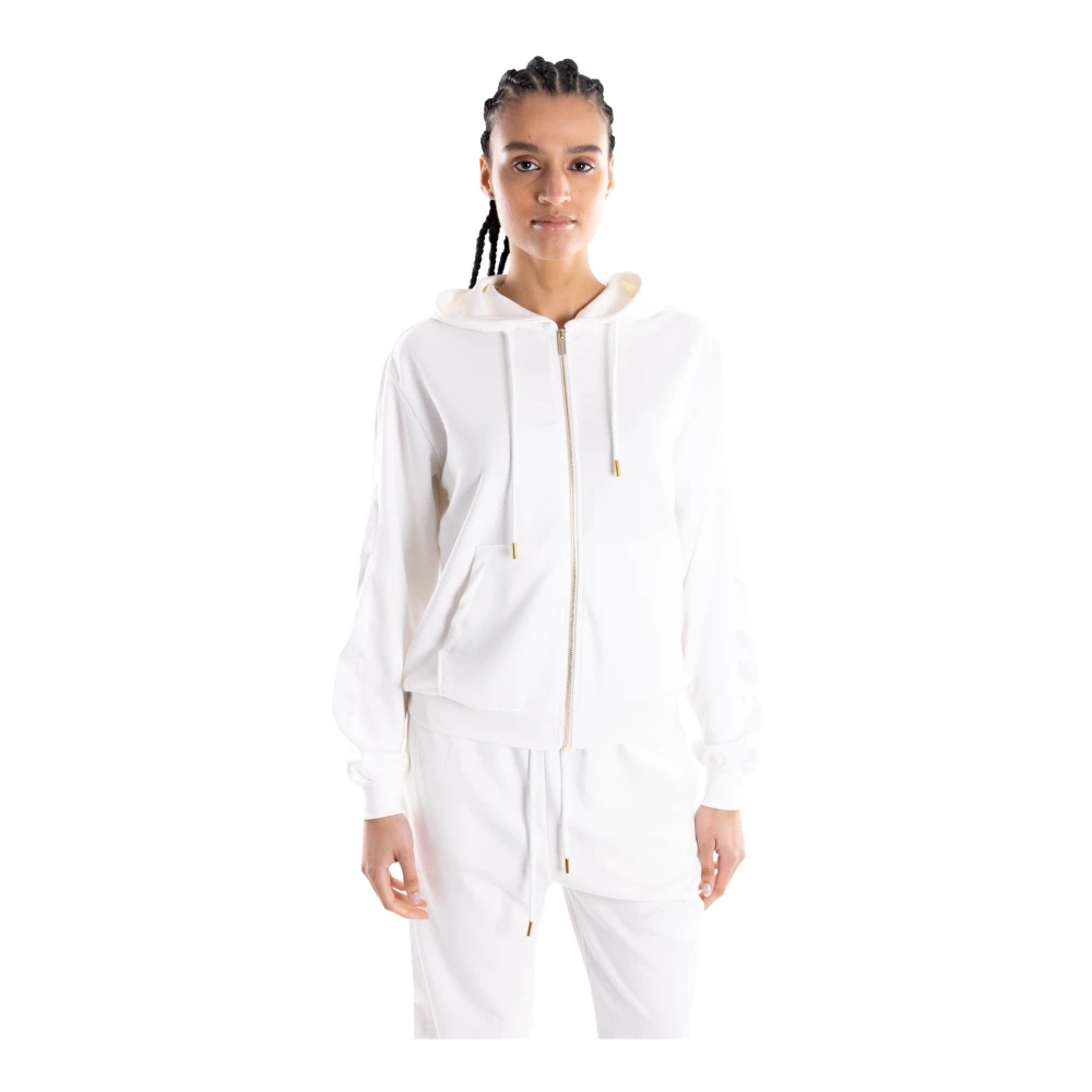 Hinnominate - Zip-Up Hoodie - Sweatshirts & Hoodies - Damen - Weiß - L