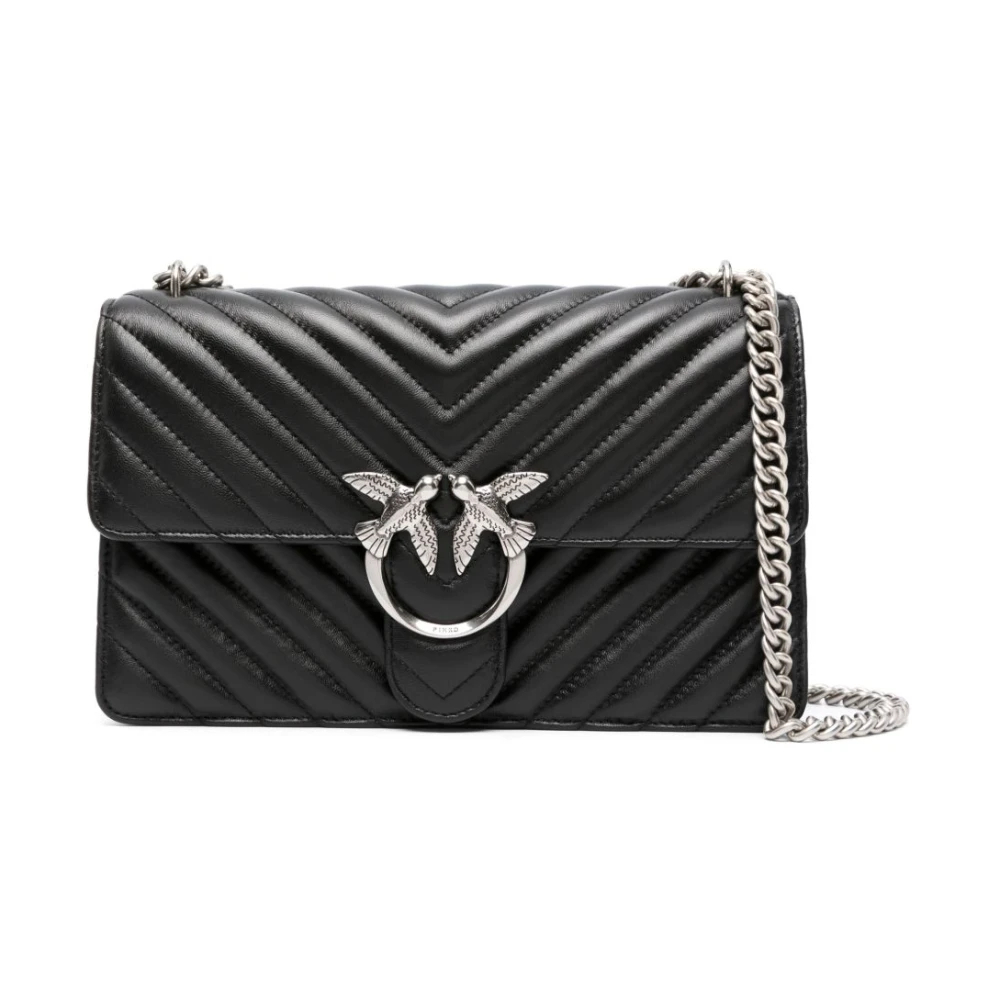 Pinko - Classic Chevron - Bags - Damen - Schwarzk - One Size - Bild 11