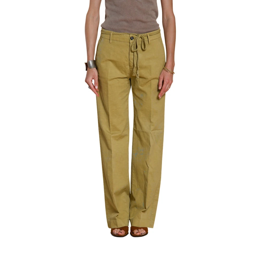 Mason's Damen Grün - New York Straight Chino Hose - Trousers - 2XL