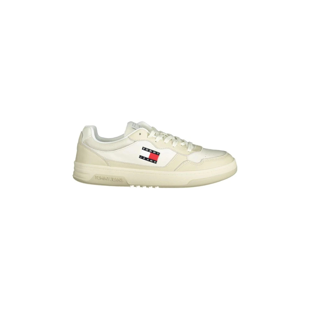 Tommy Hilfiger, Herren, Sneakers, Beige Polyethylene Men Sneaker, Beige, (43) - Bild 4