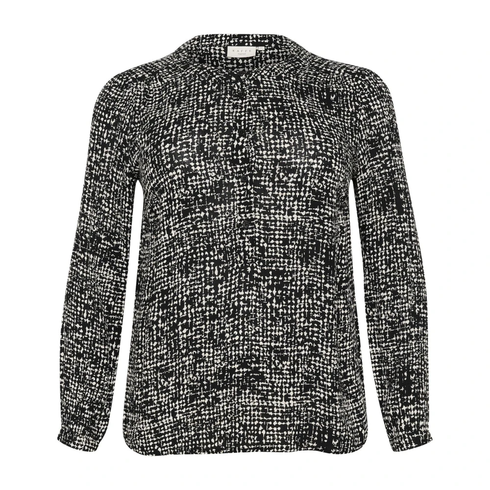 Kaffe Curve , Damen, Blusen & Hemden, Schwarzk, Xl - Bild 4