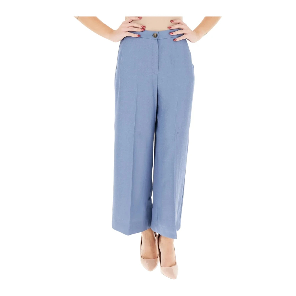 Emme Di Marella Damen Blau - Wide Hosen - Trousers - L
