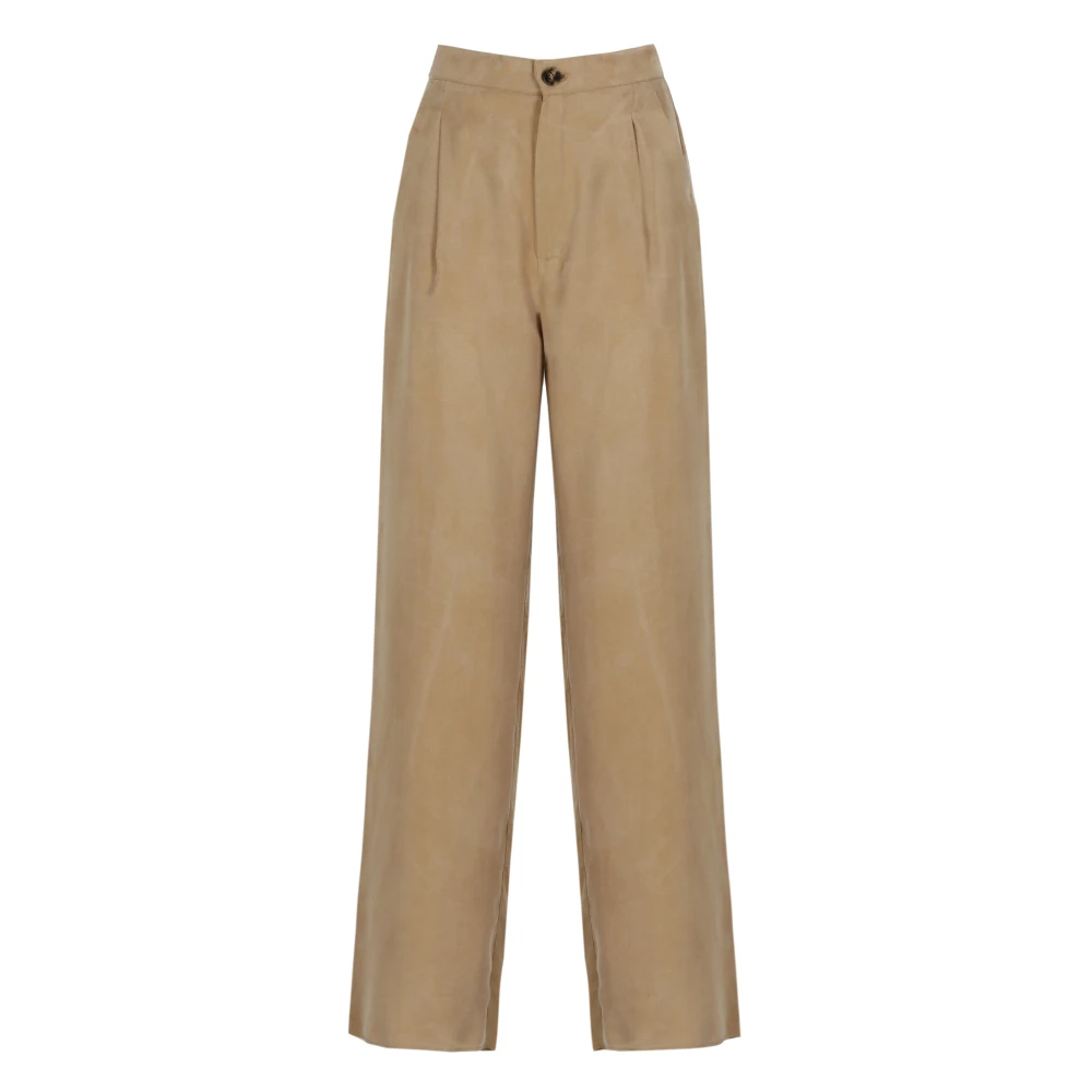 Marella Damen Beige - Wide Hosen - Trousers - Xs