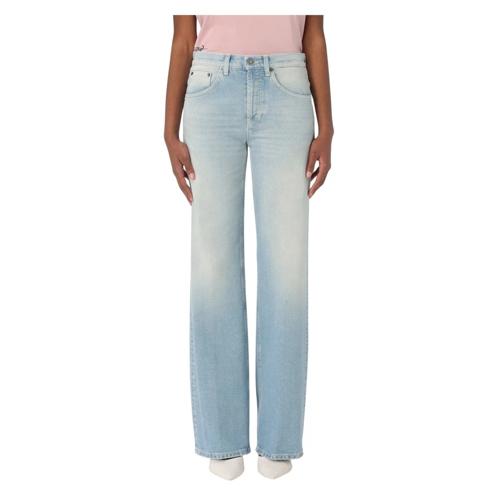 Dondup Damen Blau - Jacklyn Gerades Jeans - Jeans - W29