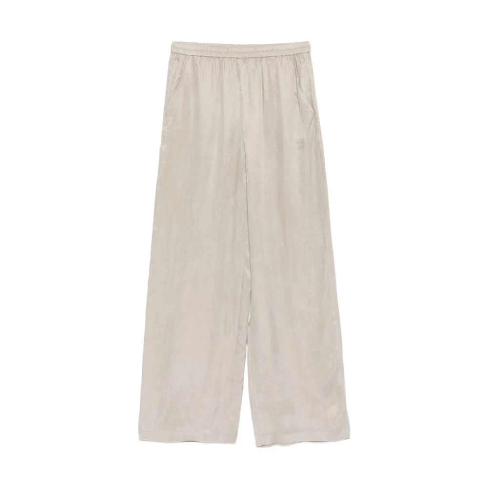 Emporio Armani Damen Beige - Wide Hosen - Trousers - L