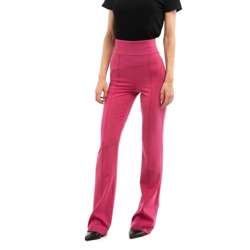 Patrizia Pepe Damen Rosa - Wide Hosen - Trousers - S