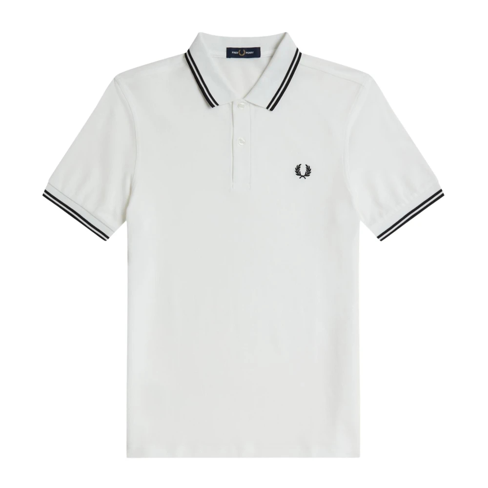 Fred Perry Polo Shirt M3600 weiß - Größe M - Bild 8