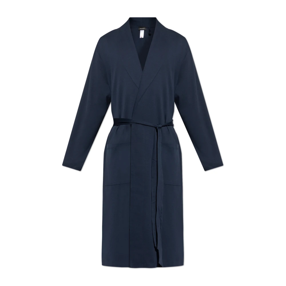 Hanro Herren Blau - Night & Day Robe - Nightwear & Lounge - L
