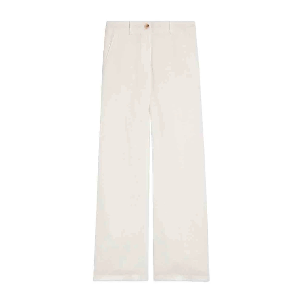 Pennyblack Damen Weiß - Pbbmicio Wide Hosen - Trousers - Xs