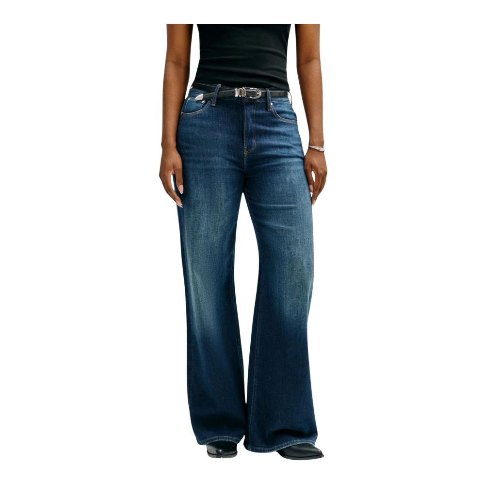 Guess - Bellflower Wide-Leg Jeans - Jeans - Damen - Blau - W26