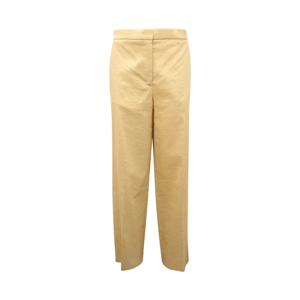 Pinko Damen Braun - Jacopone Wide Leg Hosen - Trousers - M