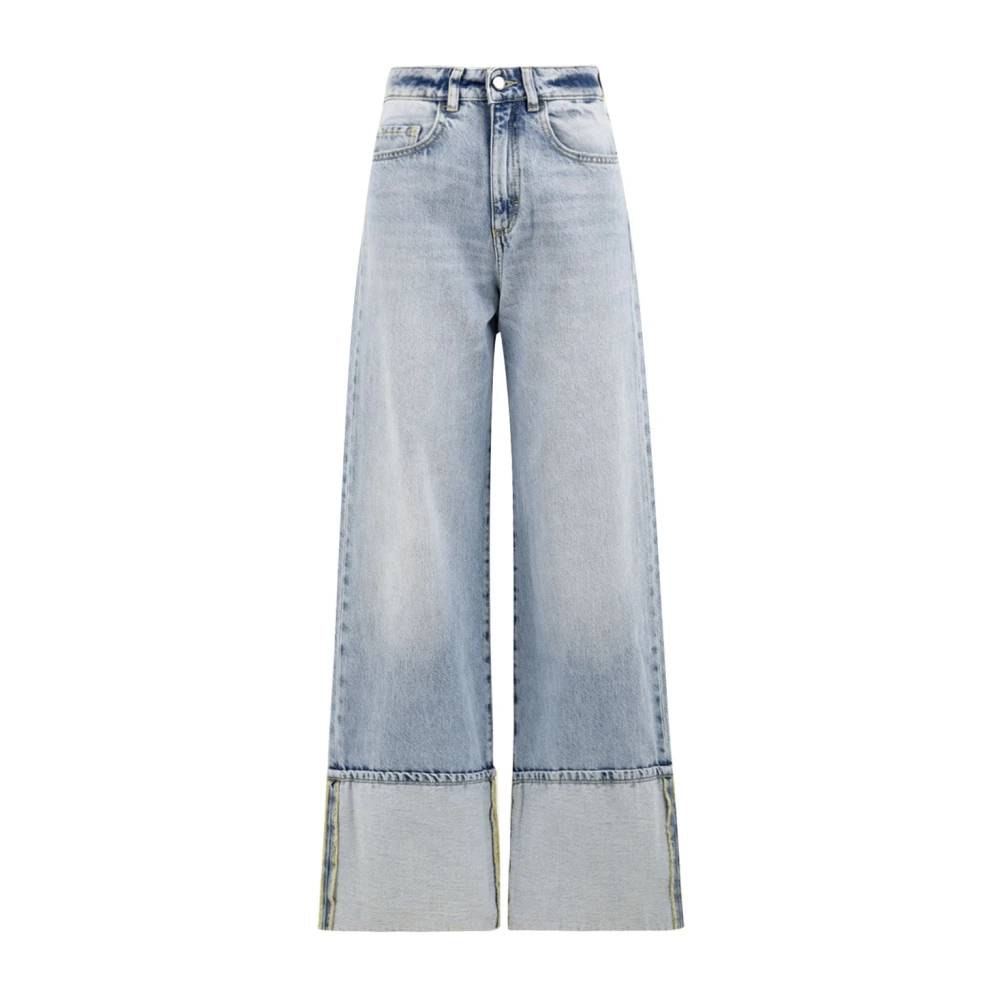 Icon Denim Damen Blau - E Wide Leg Jeans Für - Jeans - W26