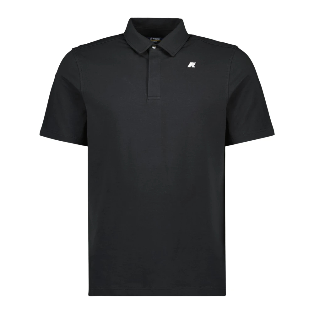 K-Way Herren Schwarz - Es Vincelle Polo-Shirt - Tops - K - L