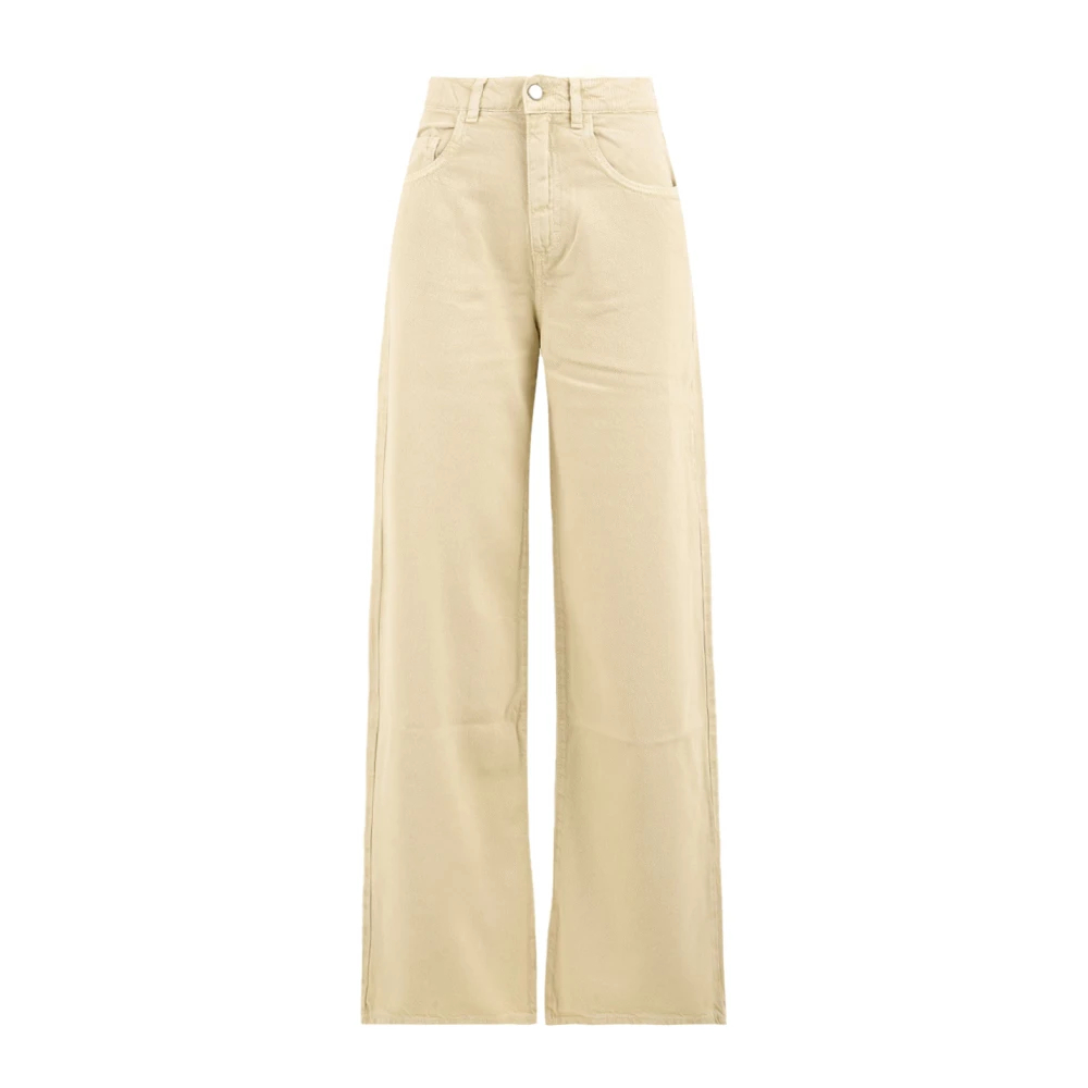 Icon Denim Damen Gelb - Poppy Wide Leg Jeans - Jeans - W26