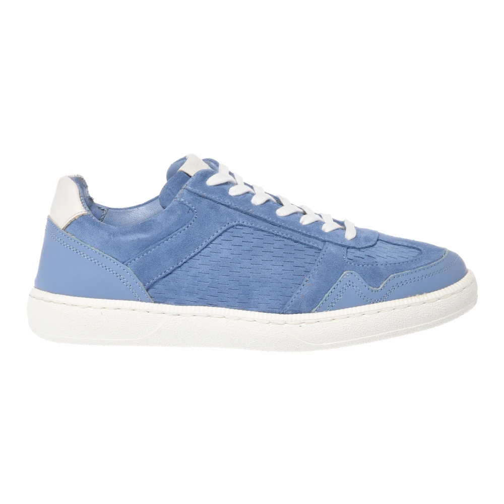 Baldinini Damen Blau - Suede Sneaker - Shoes - 41 Eu