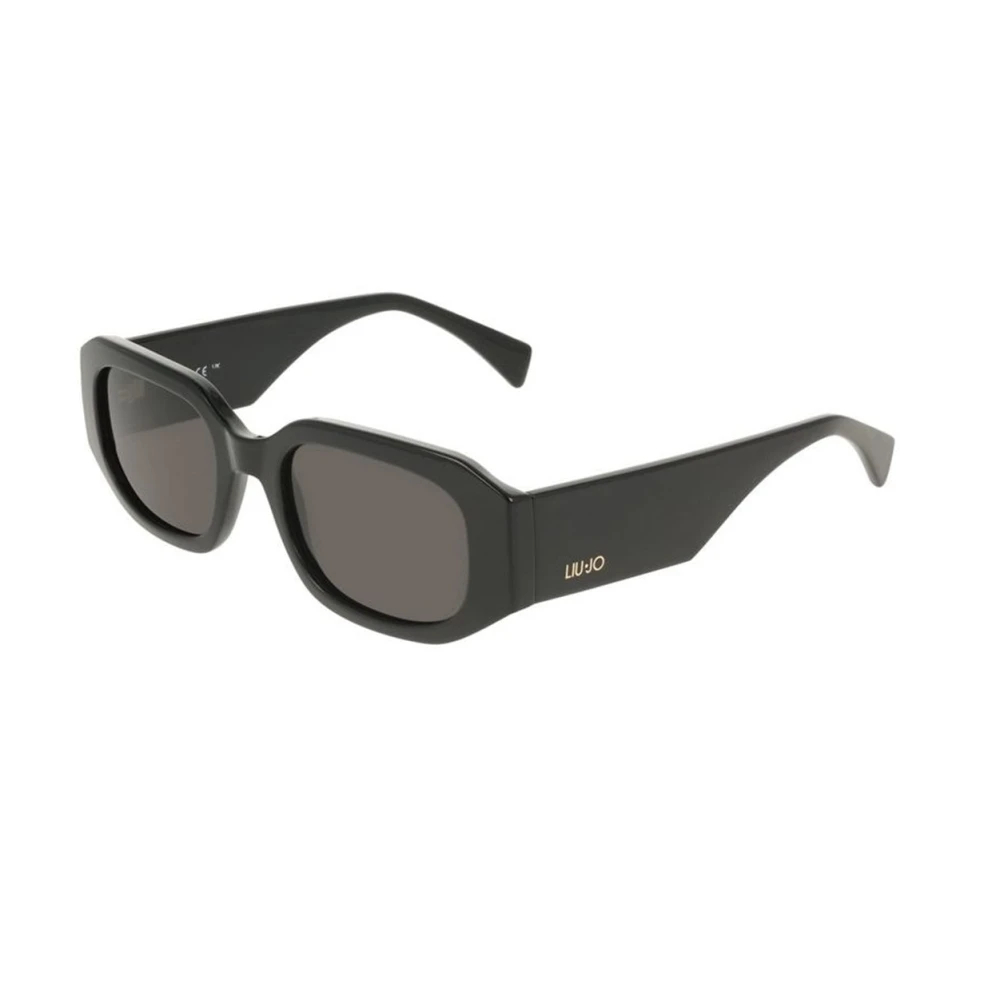 Liu Jo Damen Schwarz - Geometrische Sonnenbrille - Accessories - K - 52 Mm