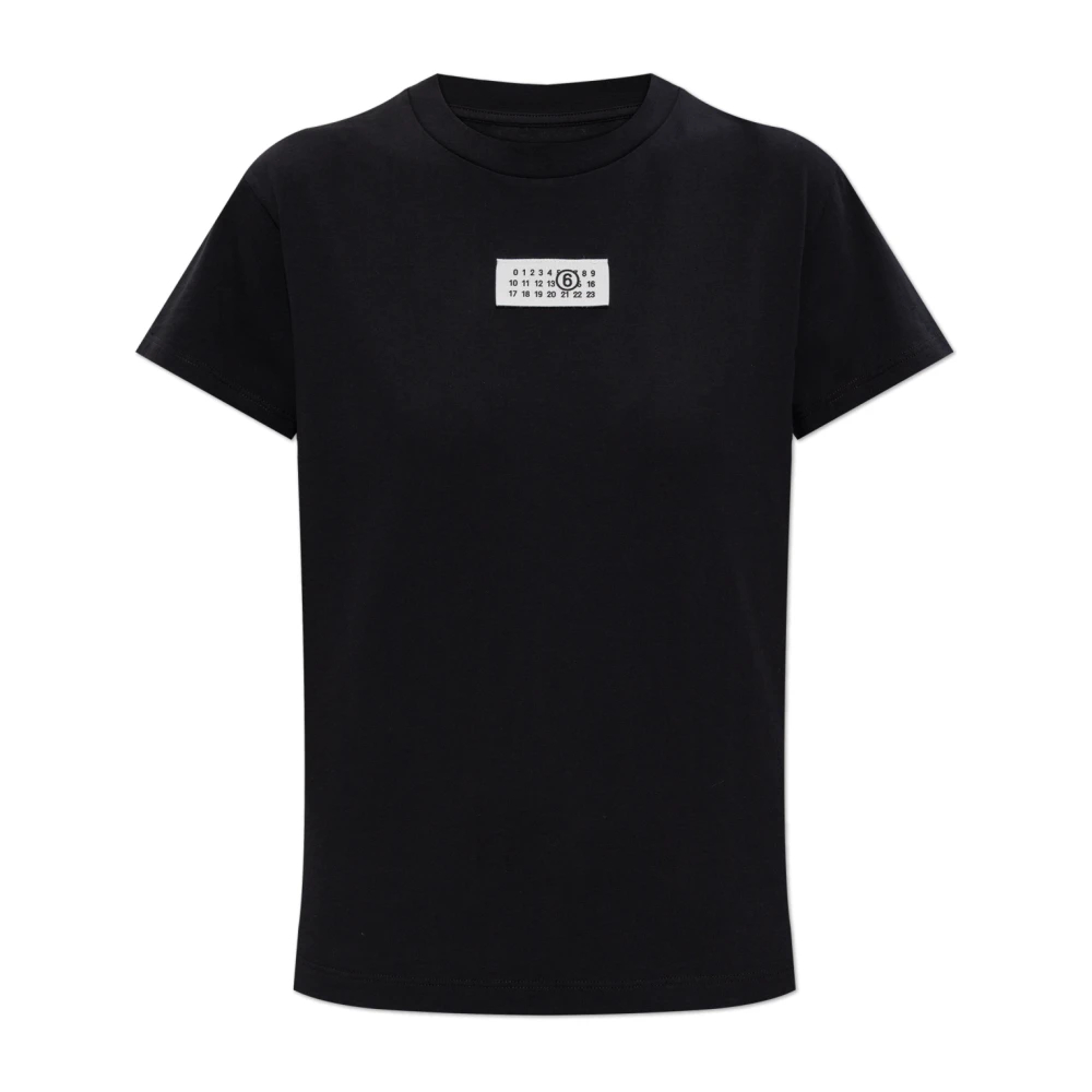 T-Shirt MM6 T-Shirt Black L - Bild 3
