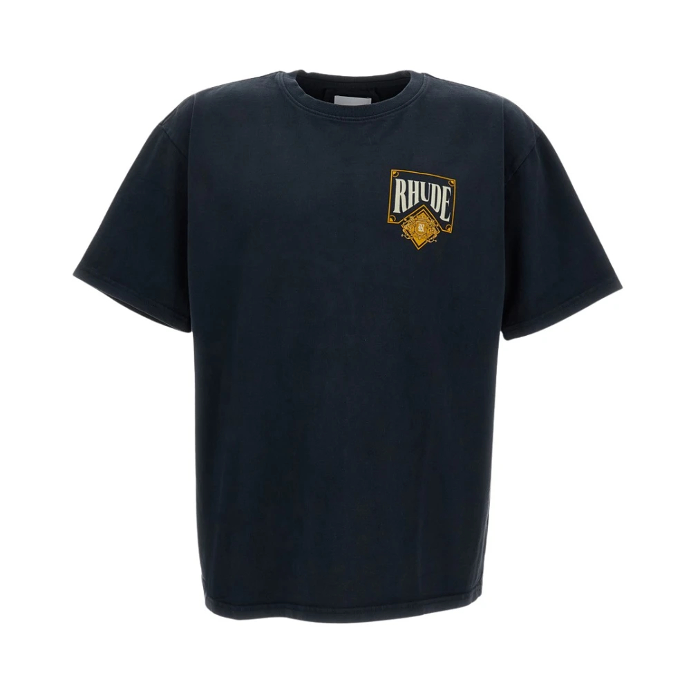 Rhude Herren Schwarz - T-Shirt - Tops - K - S