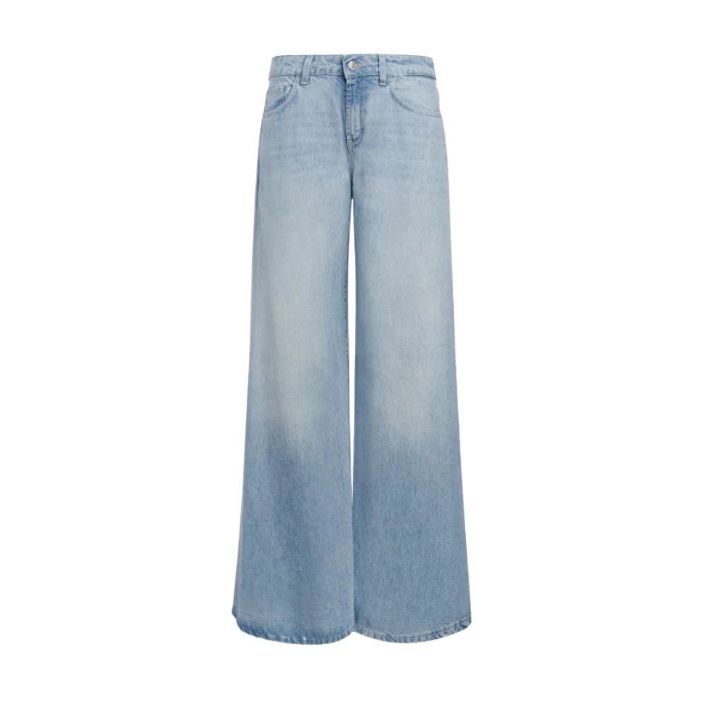Dondup - Jeans Wide Leg Marlen - Jeans -Damen -Blau -W30