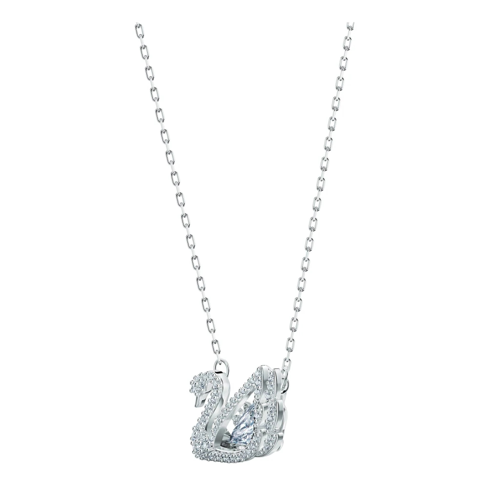 Swarovski Damen Weiß Rhodium Halskette 5514421 - Bild 6