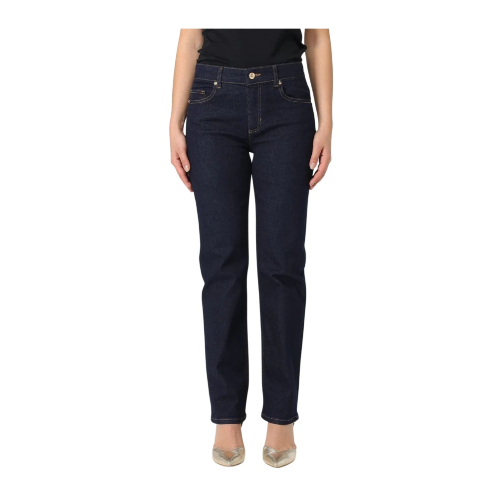 Just Cavalli - Klassische Stretch-Denim Straight Leg Jeans - Jeans -Damen -Blau -W28