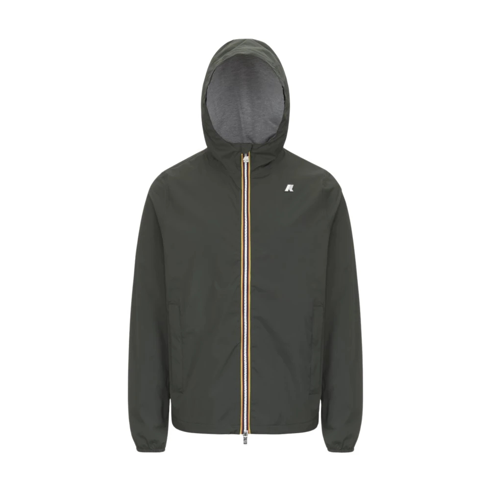 K-Way Herren Grün - Jack Stretch Nylon Jersey Light Jacket - Jackets - 2XL