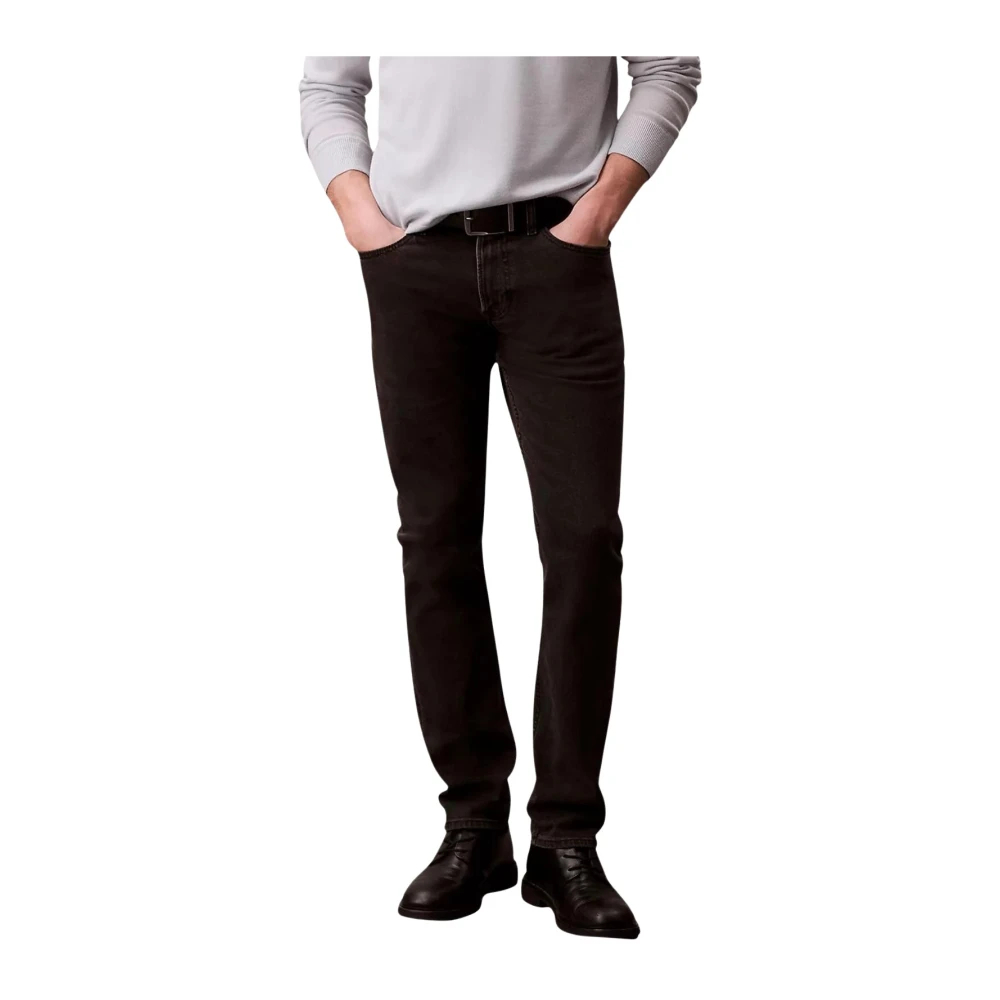Calvin Klein Jeans Herren Schwarz Jeans Essential Lv04rb738g Slim Fit - Bild 6