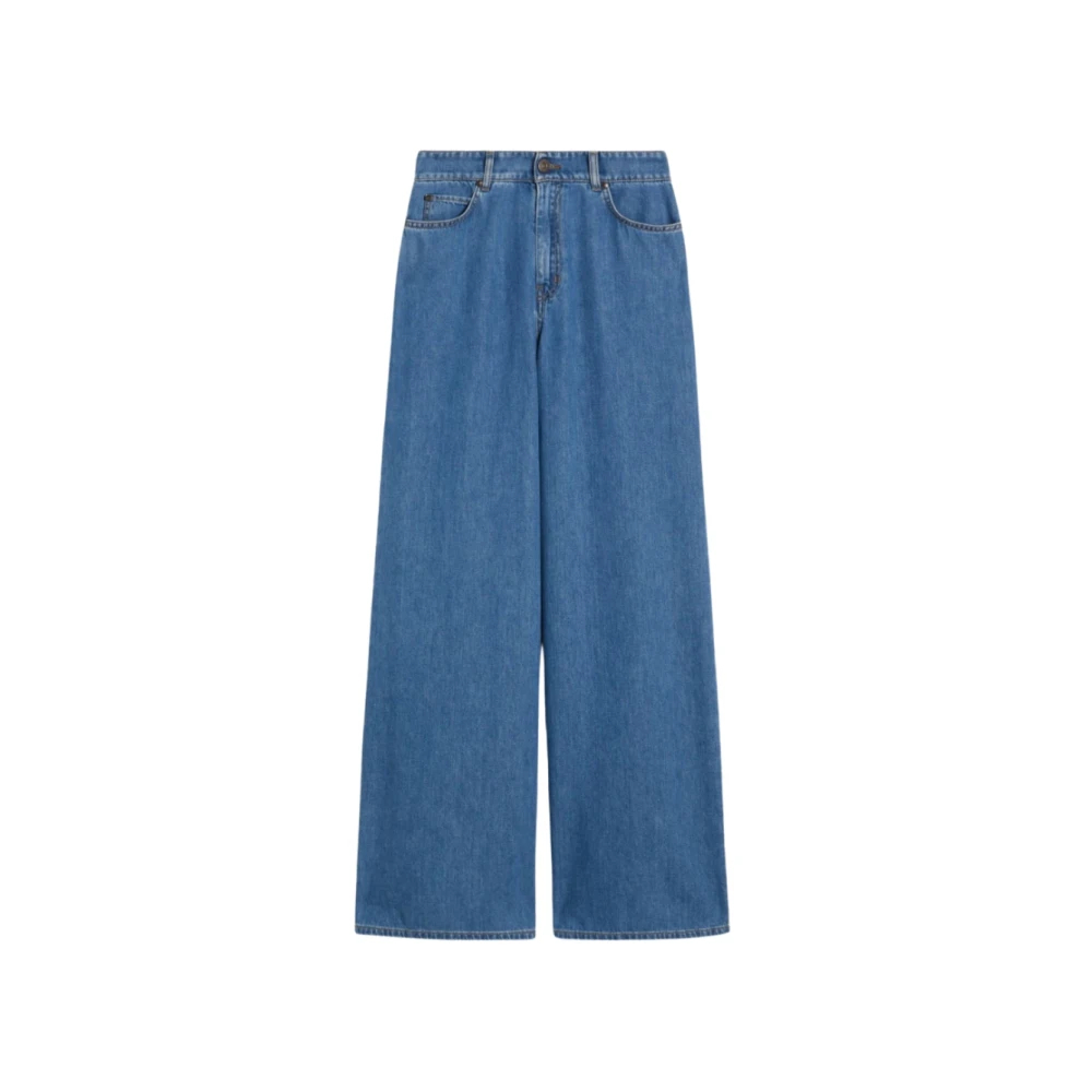 Weekend Max Mara Damen Blau - Vega Wide Leg Jeans - Jeans - 3XS