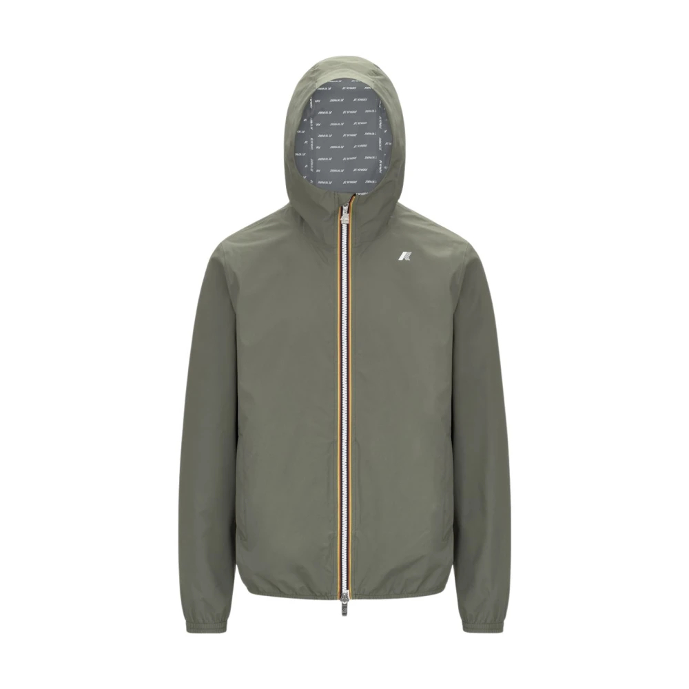 K-Way Herren Grün - Jack Stretch Dot Light Jacket - Jackets - M
