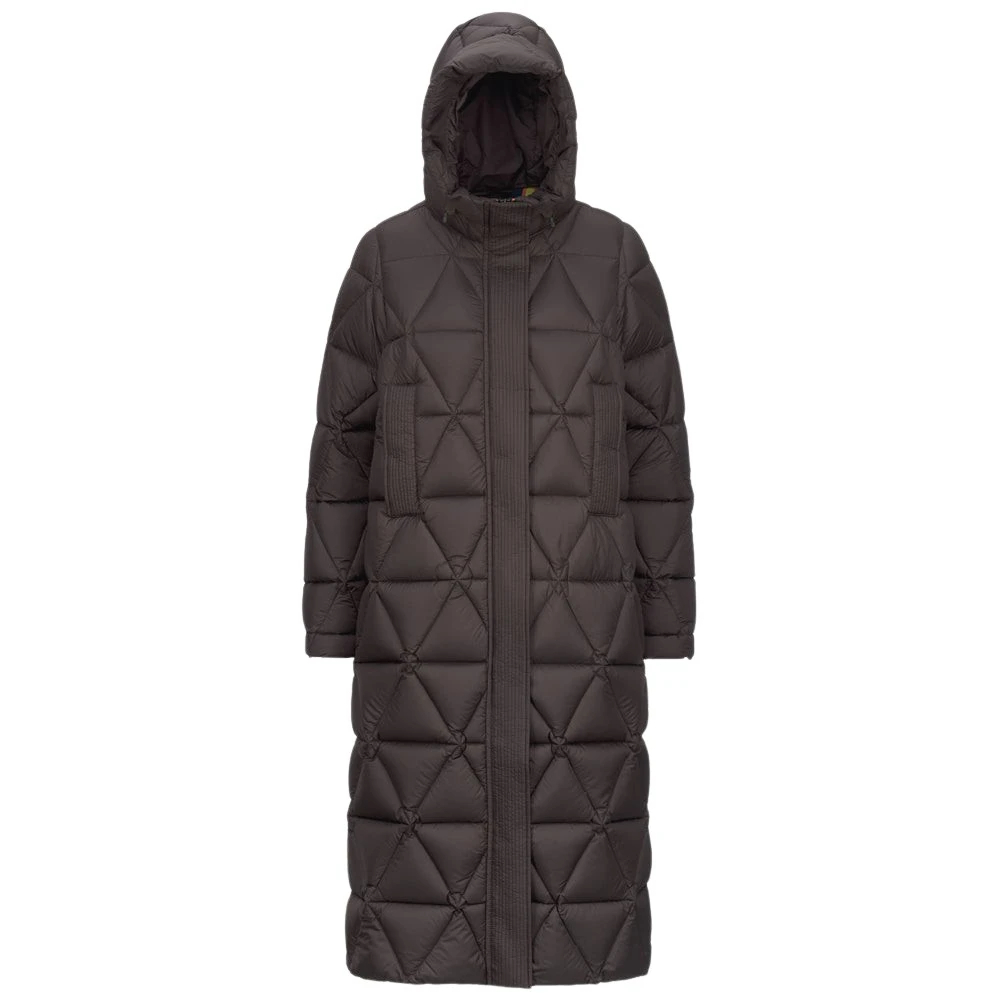 K-Way Damen Grün - Ruenne Langer Puffer-Mantel - Coats - S