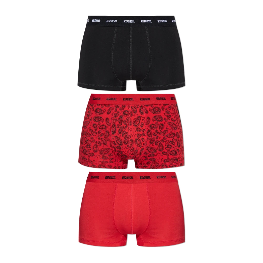 Diesel Herren Multicolor - 3Er-Pack Boxershorts Damien-Gft-Utlt-3Pack - Underwear - Mehrfarbig - S