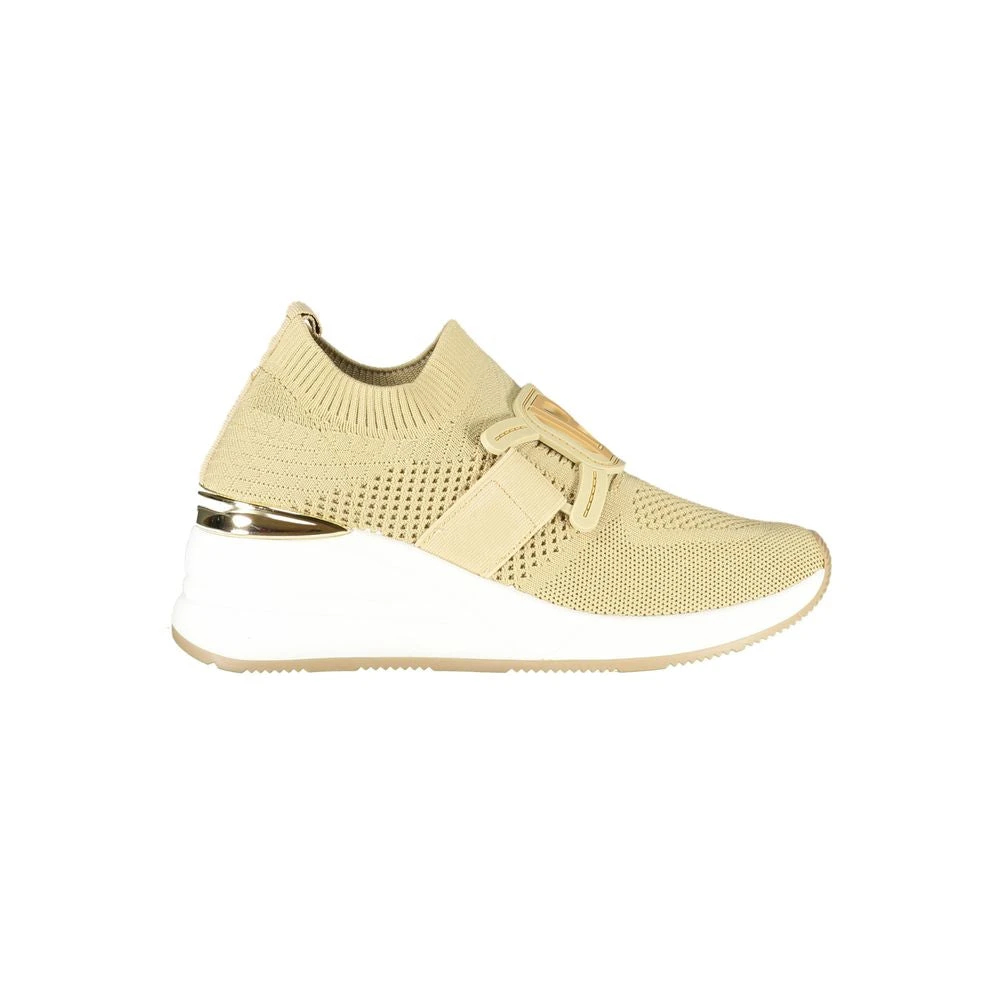Laura Biagiotti Damen Beige - Sneaker Aus Polyester - Shoes - 38 Eu