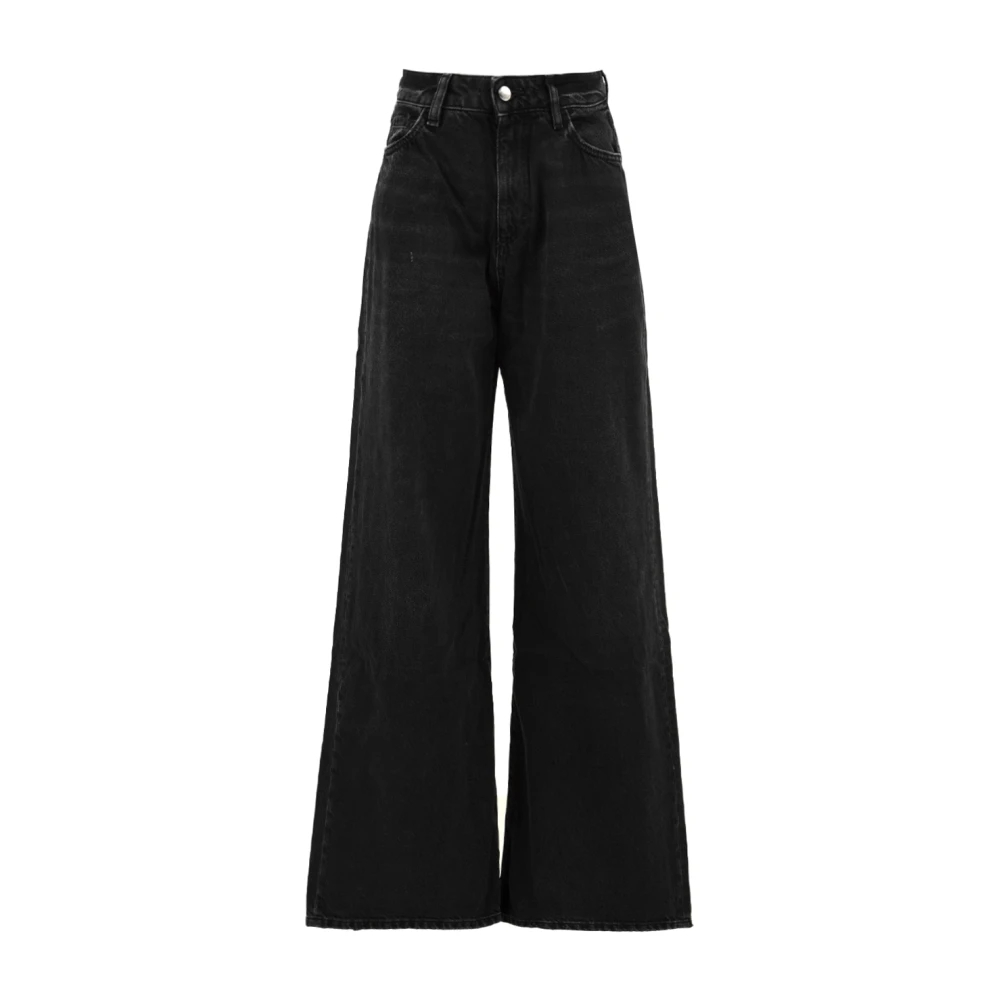 Icon Denim Damen Schwarz - Debby Wide Jeans - Jeans - K - W28