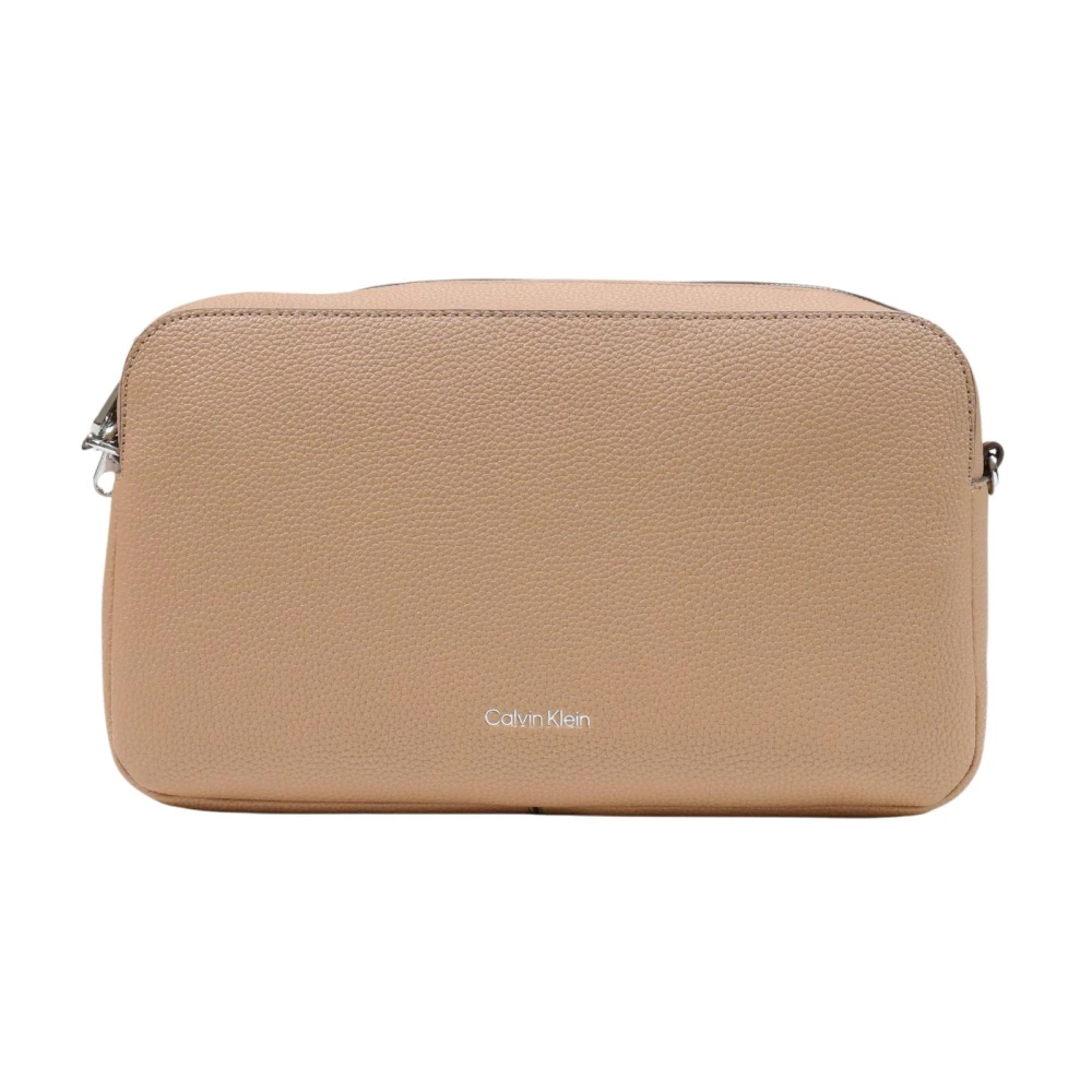 Calvin Klein Damen Beige Handtasche Webbing 2X Strap Lg Camera Bag Nosize - Image 5