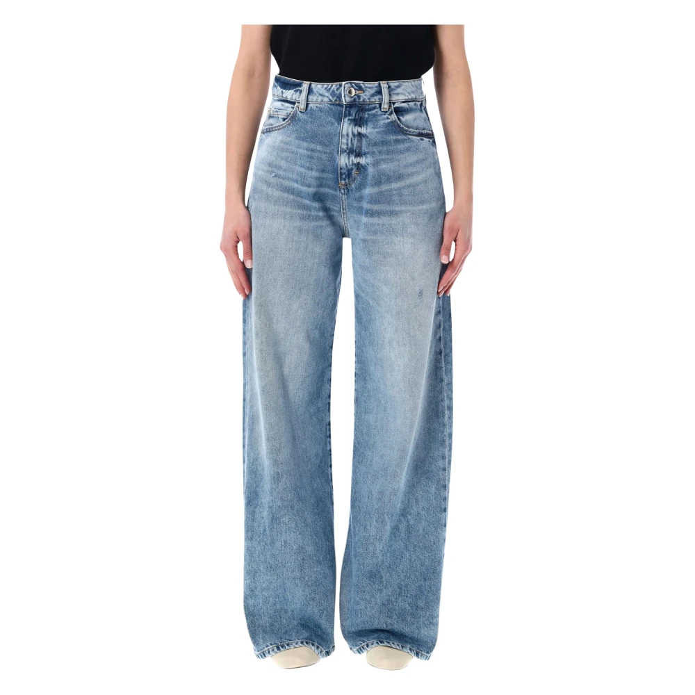 Icon Denim Damen Blau - Debby Wide Leg Jeans - Jeans - W29