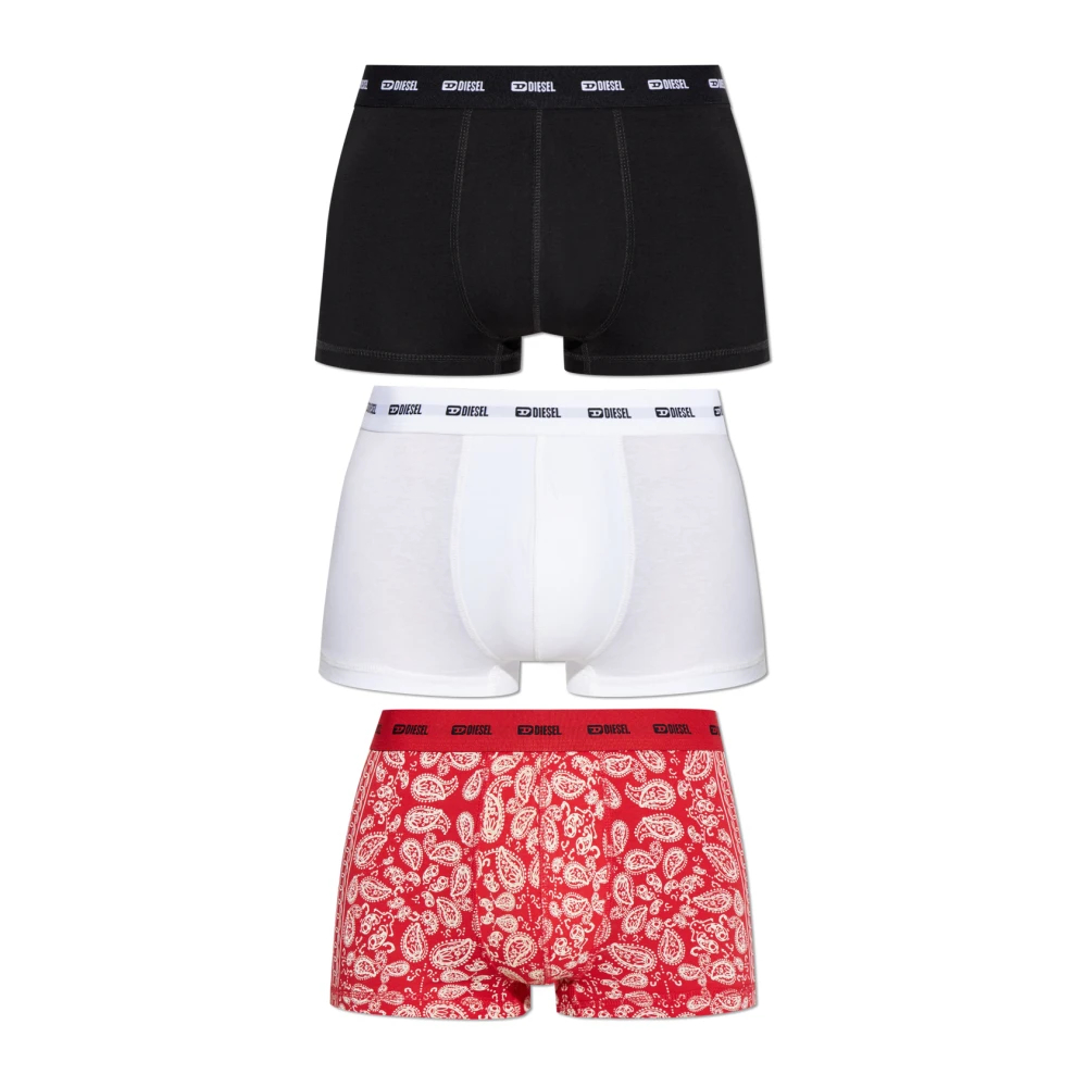 Diesel Herren Multicolor - 3Er-Pack Boxershorts Damien-Gft-Utlt-3Pack - Underwear - Mehrfarbig - S