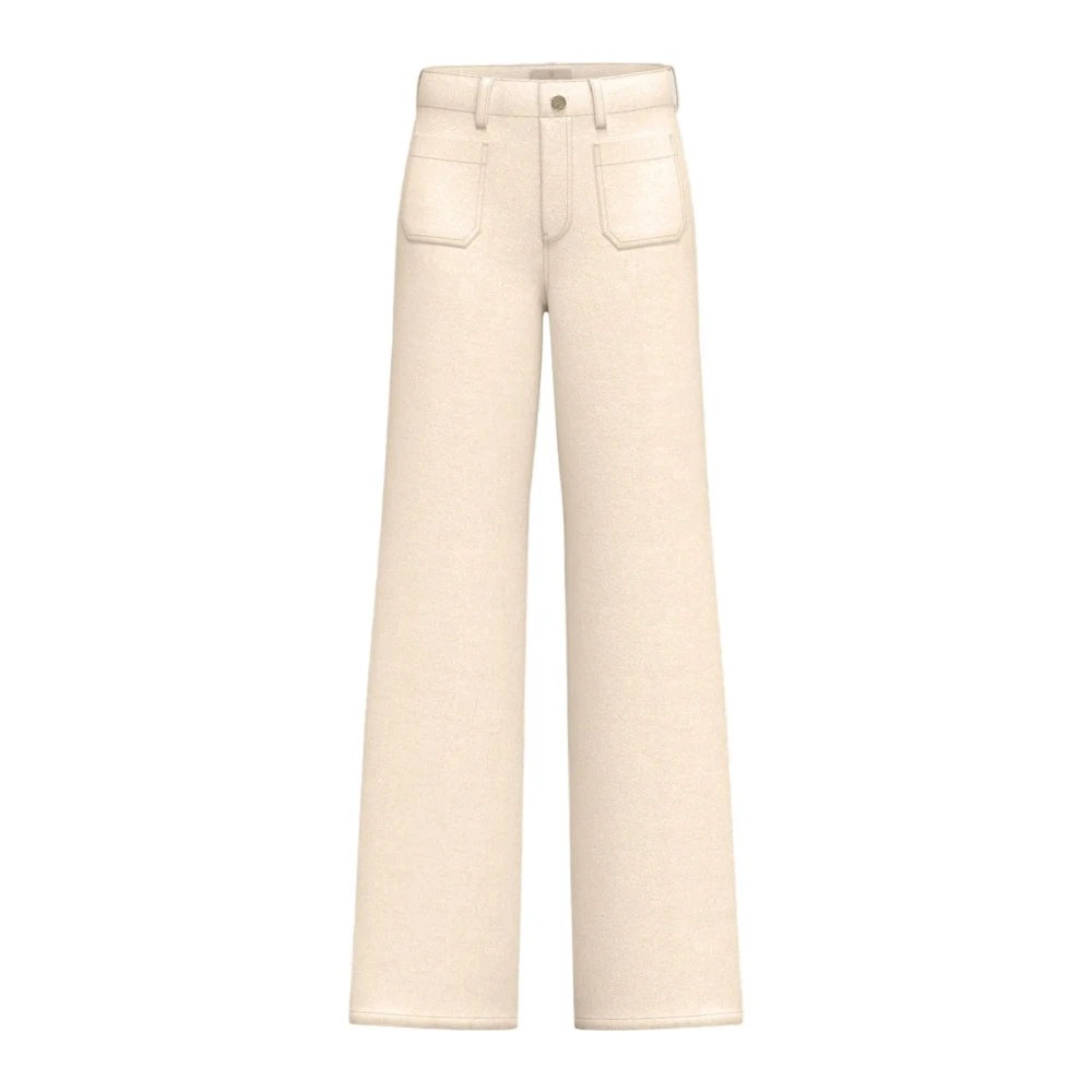 Emme Di Marella Damen Weiß - Emme Wide Hosen - Trousers - 2XS