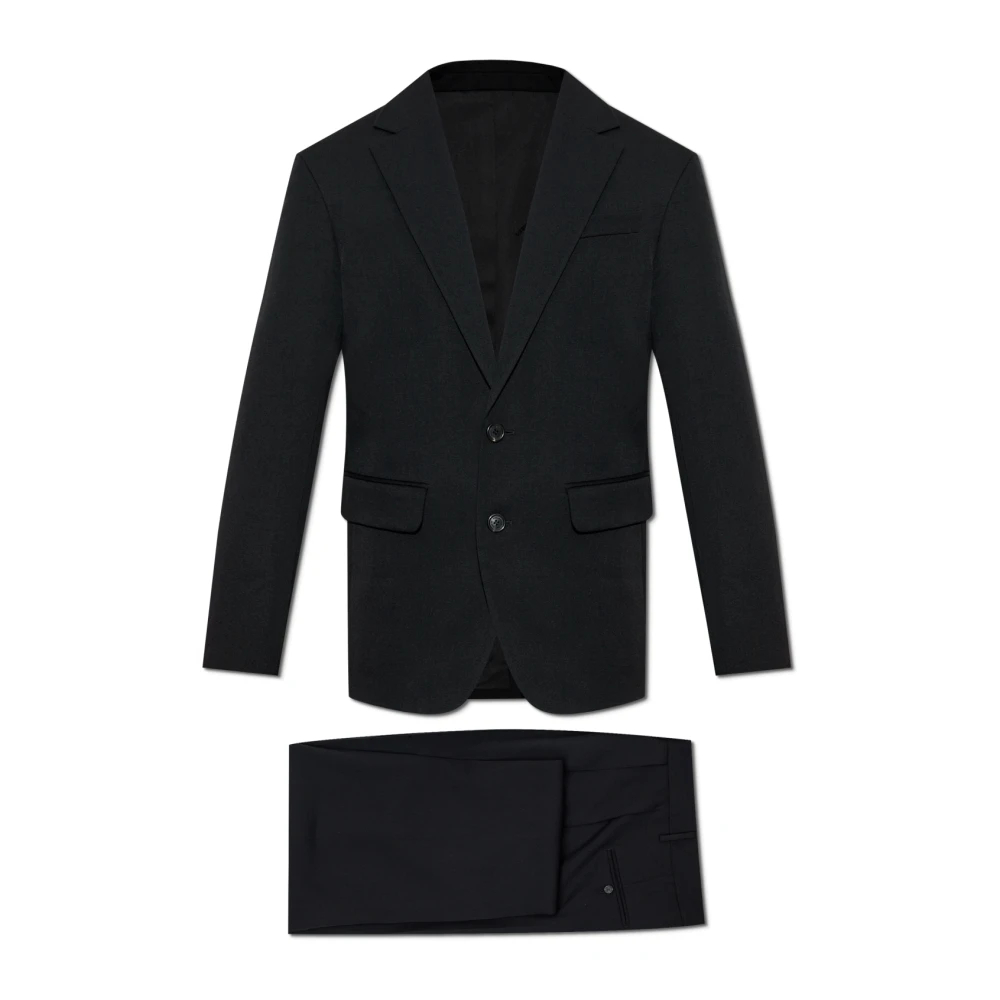 Dsquared2 Herren Schwarz - Anzug New York - Suits - K - 2XL