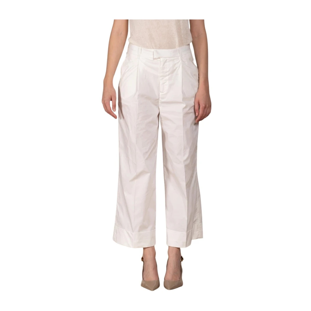 Mason's Damen Weiß - New York Wide - Trousers - L
