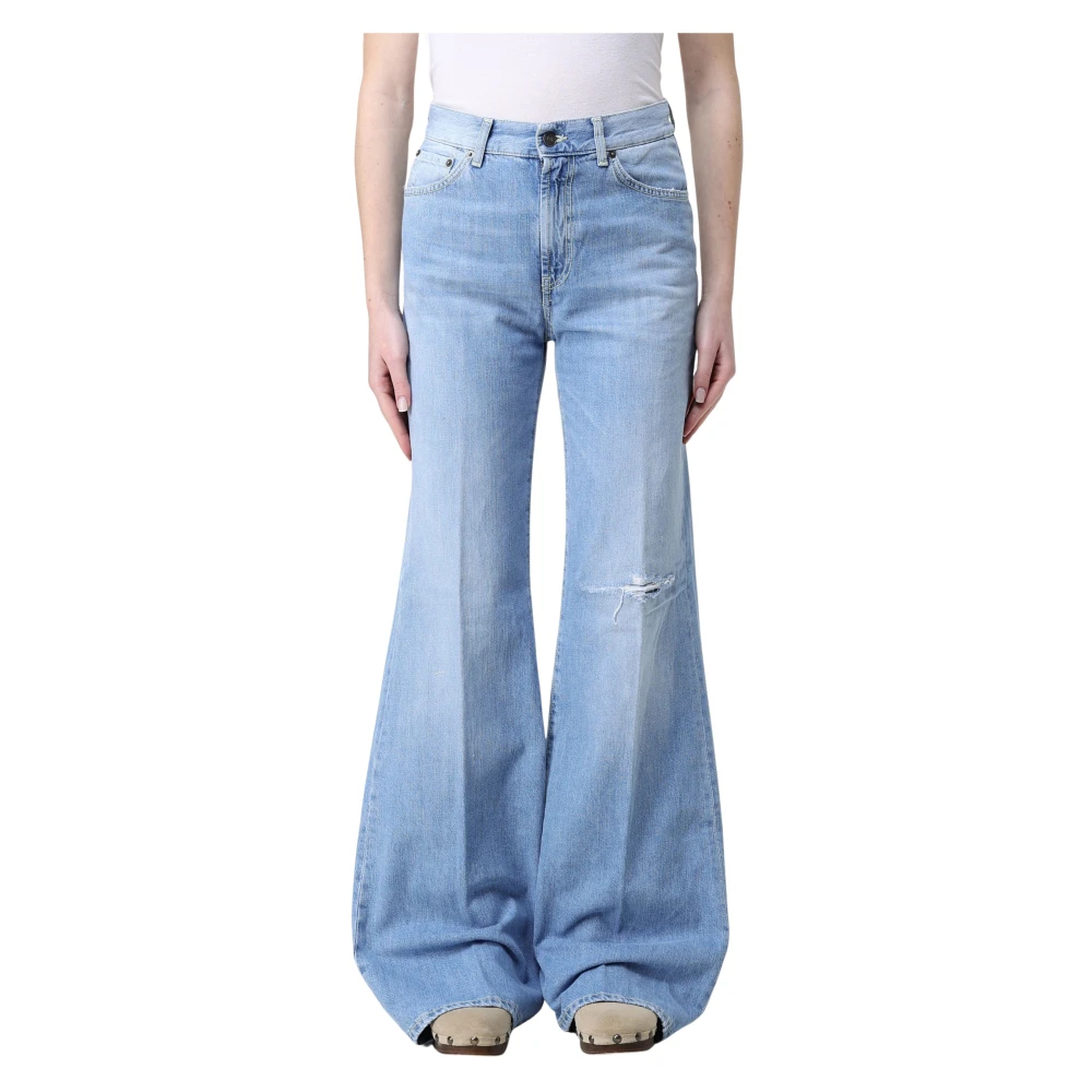 Dondup - Amber Wide Jeans - Jeans - Damen - Blau - W27
