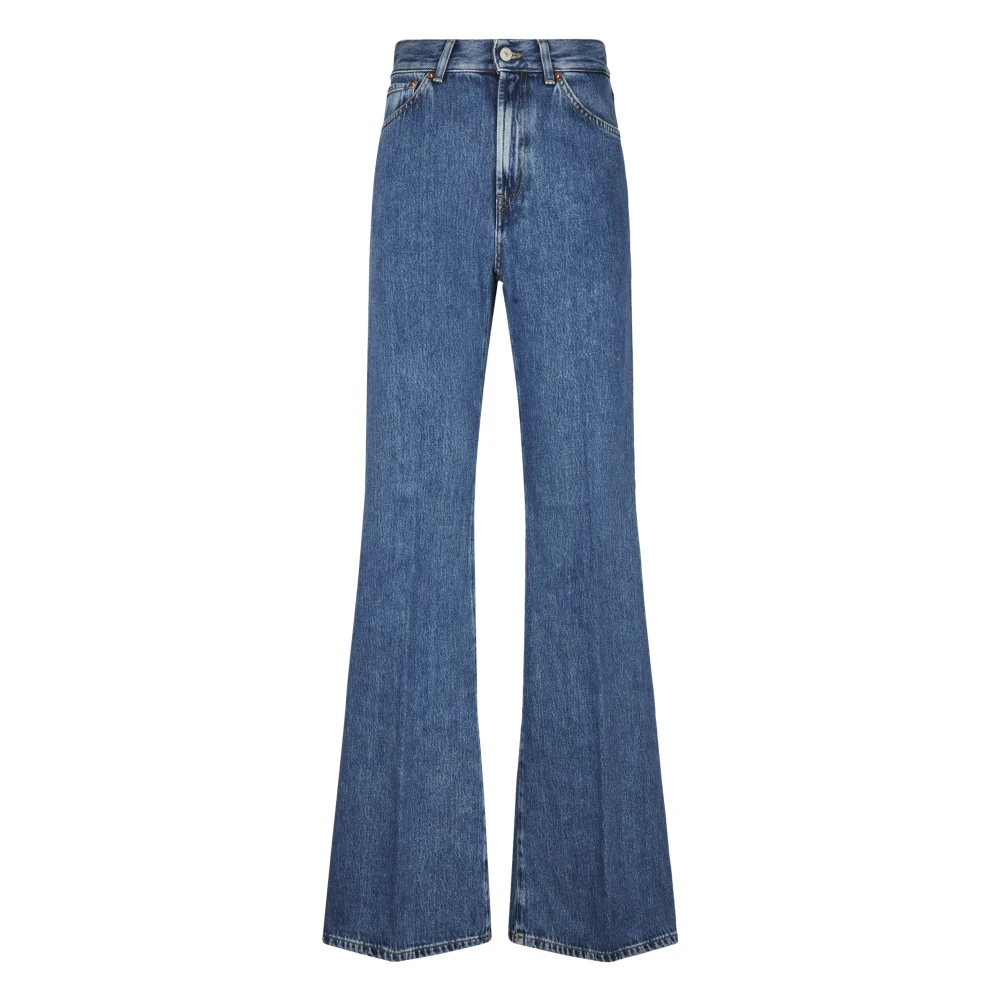 Dondup - Amber Wide Leg 5-Pocket Jeans - Jeans - Damen - Blau - W30