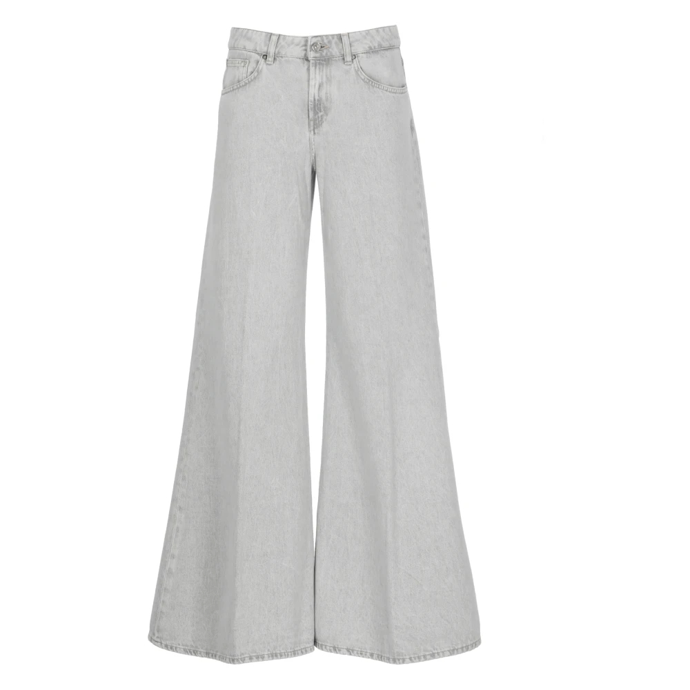 Dondup Damen Grau - Jacklyn Wide-Leg Jeans - Jeans - W30