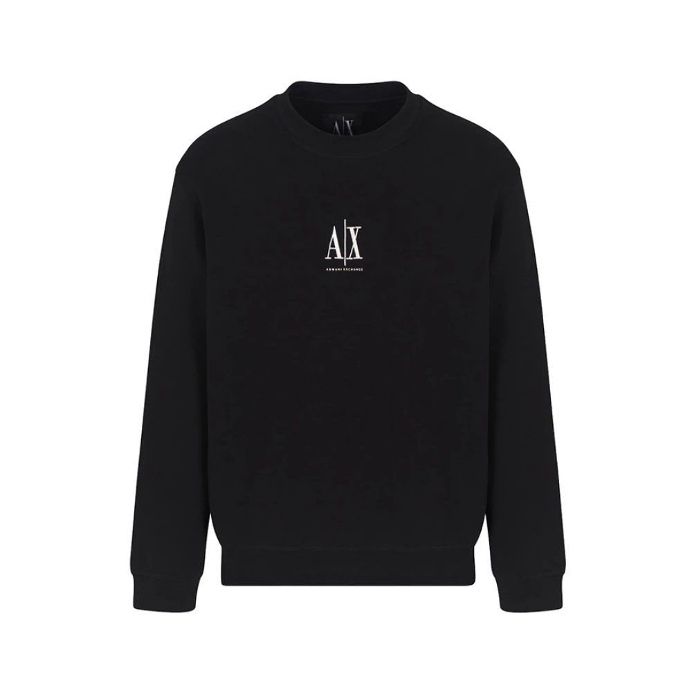 Armani Exchange, Herren, Pullover, Pullover, Schwarz, (M) - Bild 5