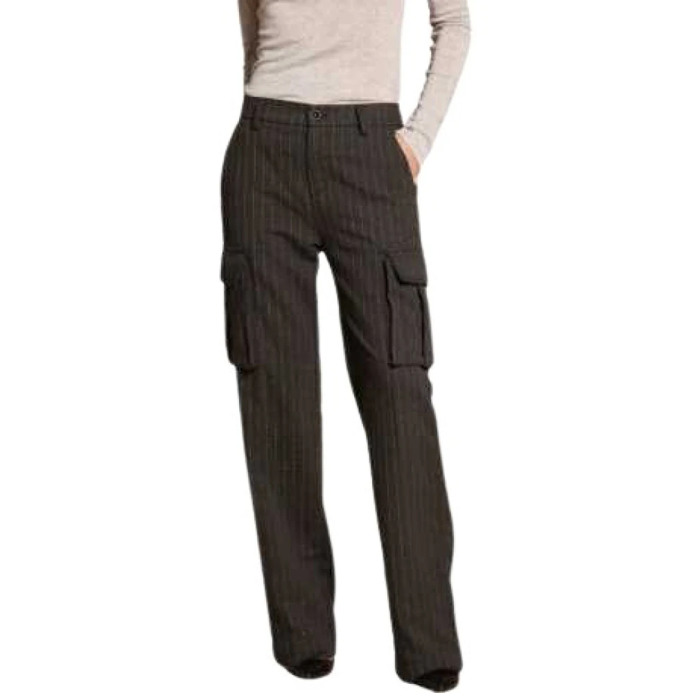 Mason's Damen Grau - Victoria Wide Hosen - Trousers - M